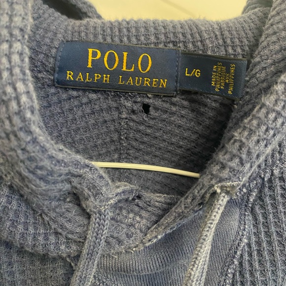 Polo Ralph Lauren Blue Knit Sweater - Picture 3 of 3